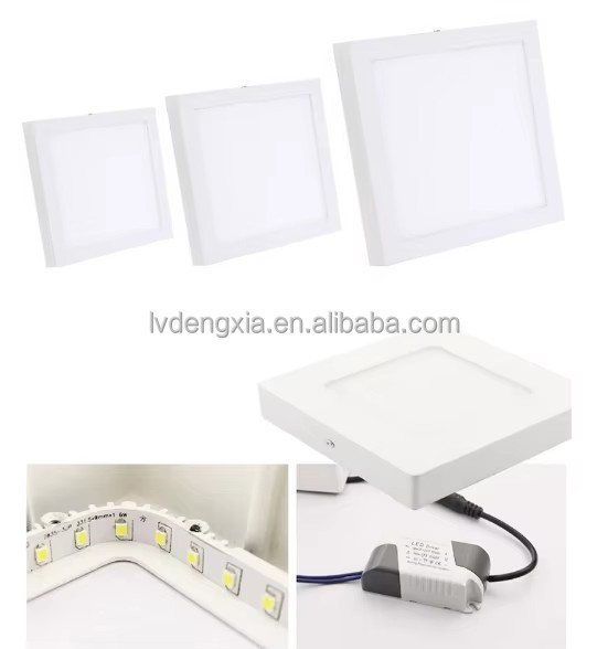 Led Slim Panel Light Surface Mount Led Round Panel Light