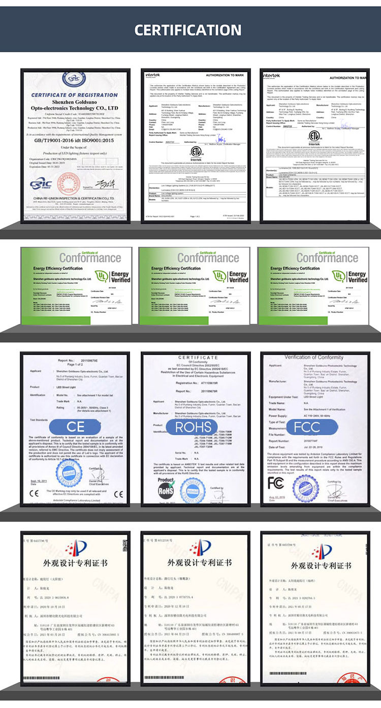 Smart Recessed Lighting Safety Certificates