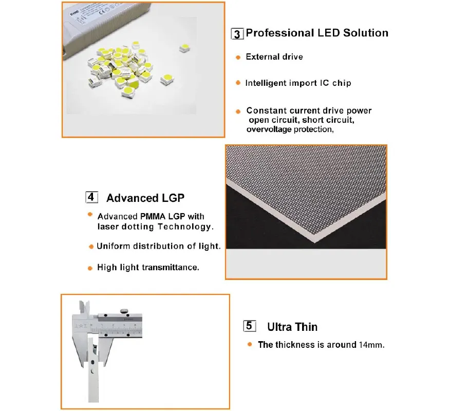 600*1200 2X4 LED Ceiling Panel Light 72W LED Lamp Embedded Large Panel Light