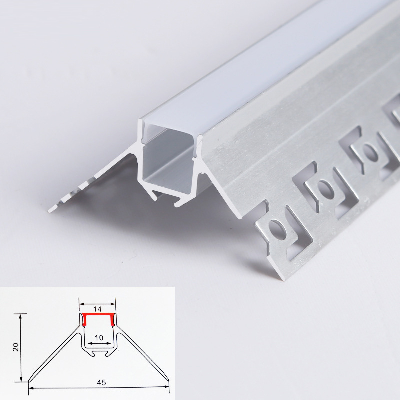 LED Corner of Wall Led Linear Light 12V 24V Office and Home LED Ceiling Line Light High Bay Light Line