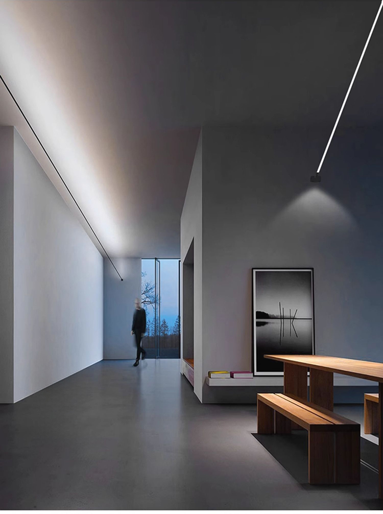 New Modern Skyline Linear LED Wall Lamp with Dimmable Feature for Living Room Bedroom Dining Room Kitchen Ceiling Home Lighting