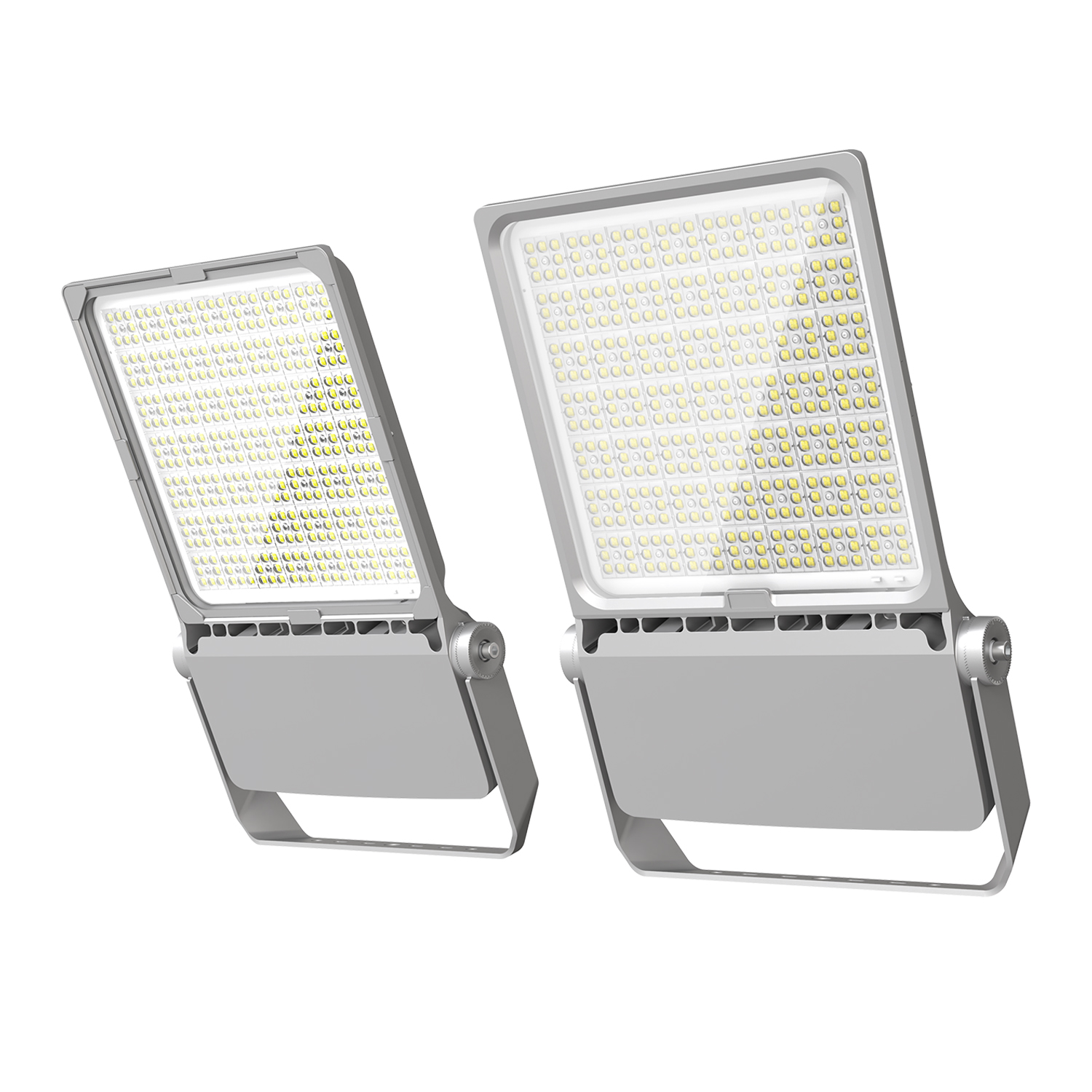 170LM/W LED Flood Light 200W 300W 400W 500W 600W 800W Floodlight CCT Watt and Beam Angle Adjustable Outdoor Lighting