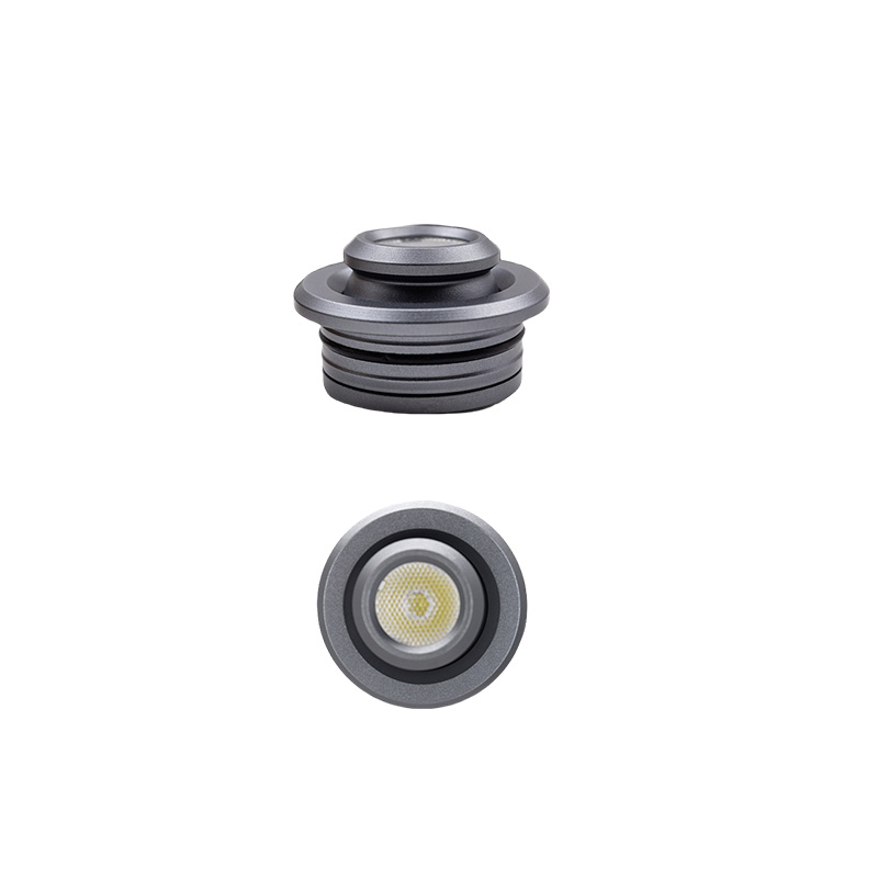 Mini Modern Recessed Spotlight LED under Cabinet Light for Kitchen Jewelry Display Cabinet Eyeball Style