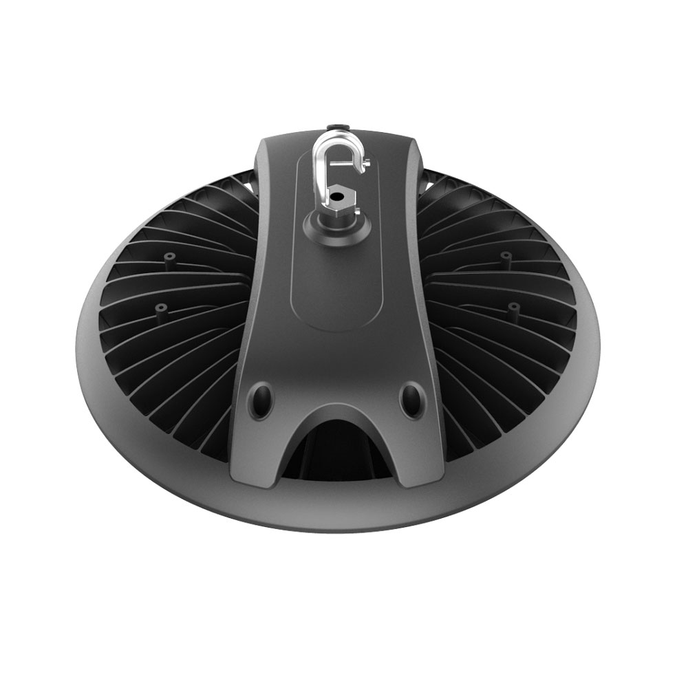 165-180LM/W 320 Watts IP65 Indoor for High Power Black UFO High Bay Light for Warehouse Lighting