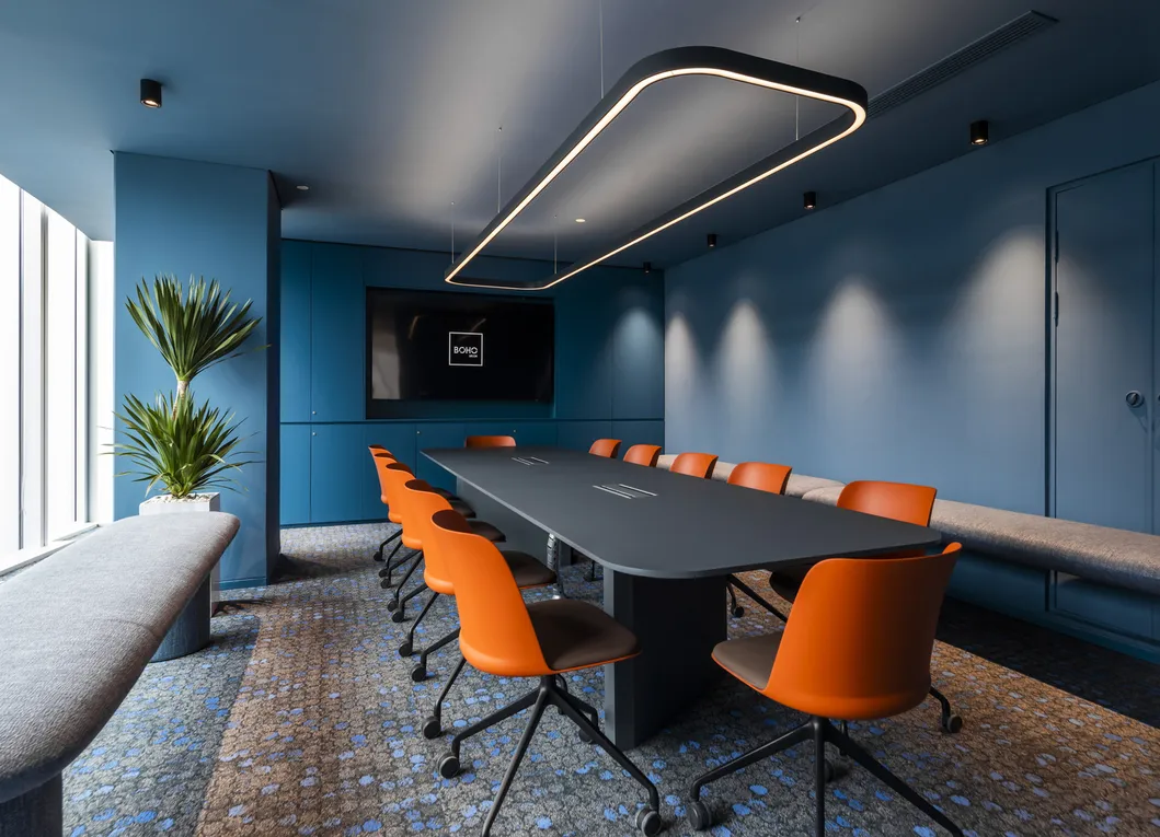 Studio reception lighting