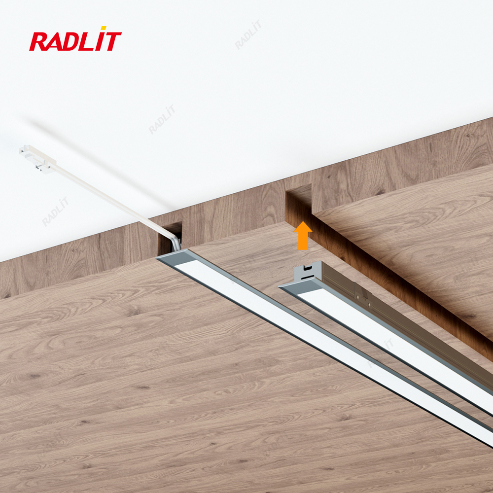 LED Cabinet Lights Embedded Recessed Modern Kitchen Display Cabinet Wardrobe IR Sensor 6000K CRI 90 3-Year Warranty