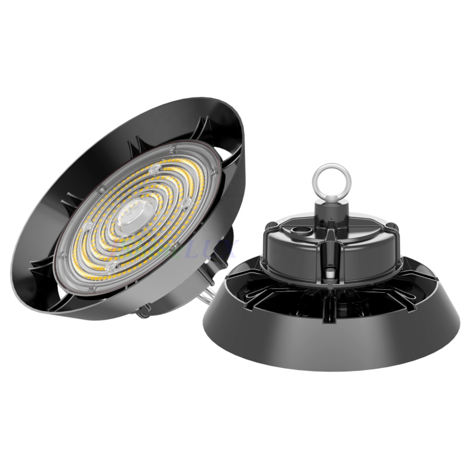 High Lumens 190lm/W High Bay Light 100W 150W 200W 240W 300W Waterproof IP65 UFO High Bay Lights 170lm/W 150lm/W