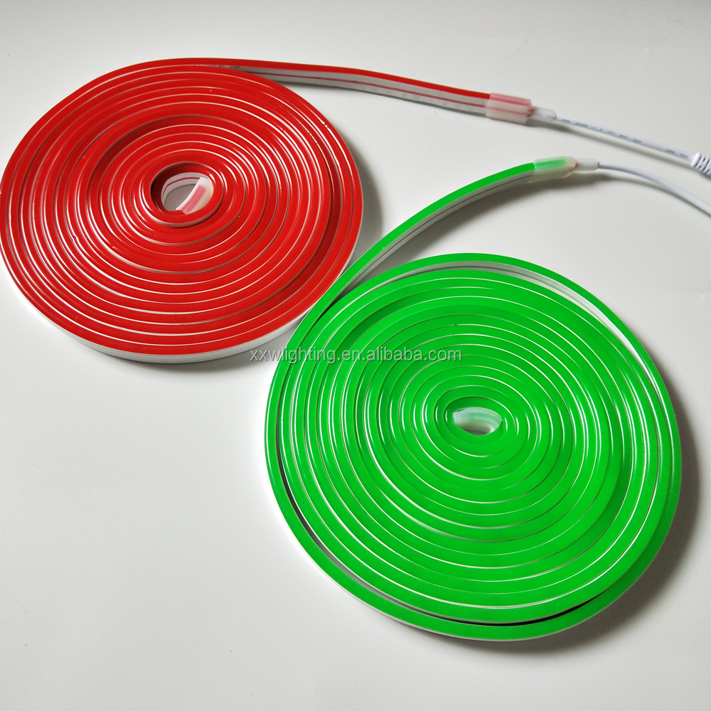 Best Quality Newest IP65 Rated 5V 12V 1cm Cut 6mm Silicone LED Neon Flex Rope Lights Dimmable