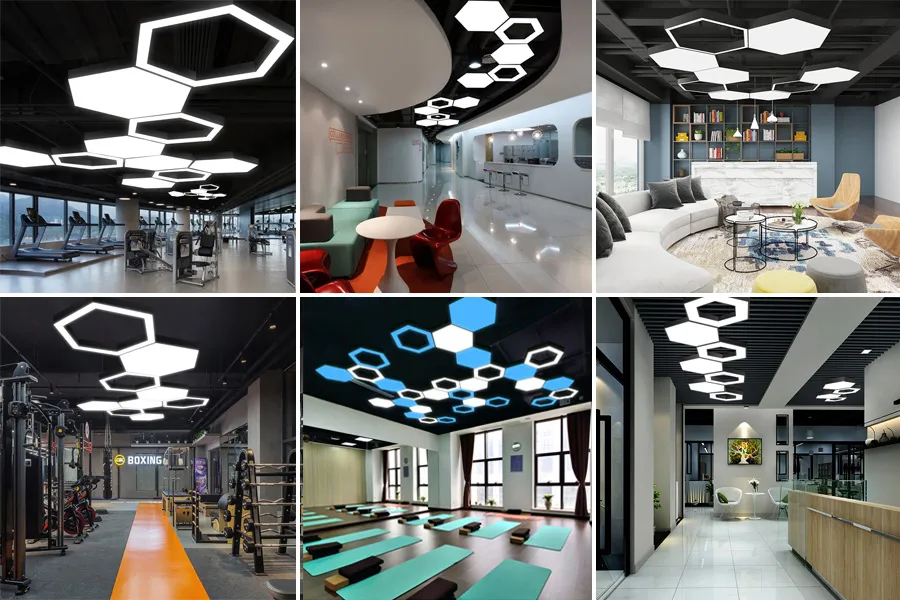 Application of Hexagonal LED Pendant Light