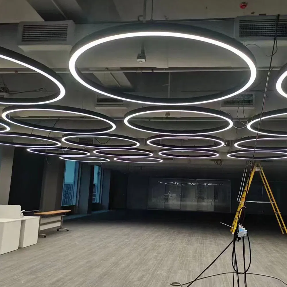 Circular Decorate Pendant Hanging Round Ring LED Pendant Light for Projects