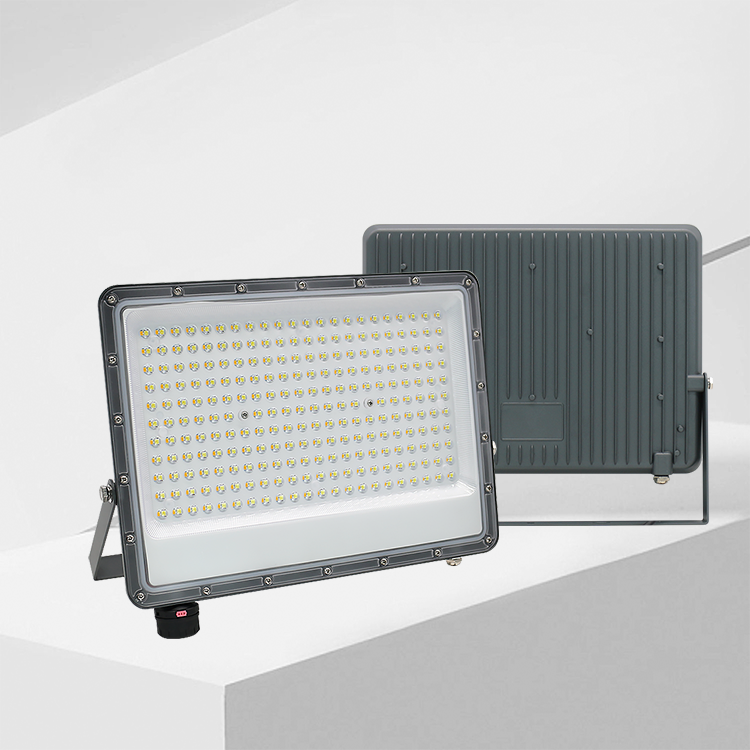 OUTLUX E037 400W CCT Waterproof IP65 Aluminum Led Flood Light Outdoor High Brightness Lightweight 5000-40000lm 3-Year Warranty