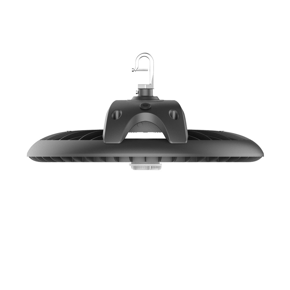 165-180LM/W 320 Watts IP65 Indoor for High Power Black UFO High Bay Light for Warehouse Lighting