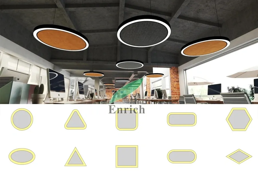 Acoustic Lighting Fixture Working Principle