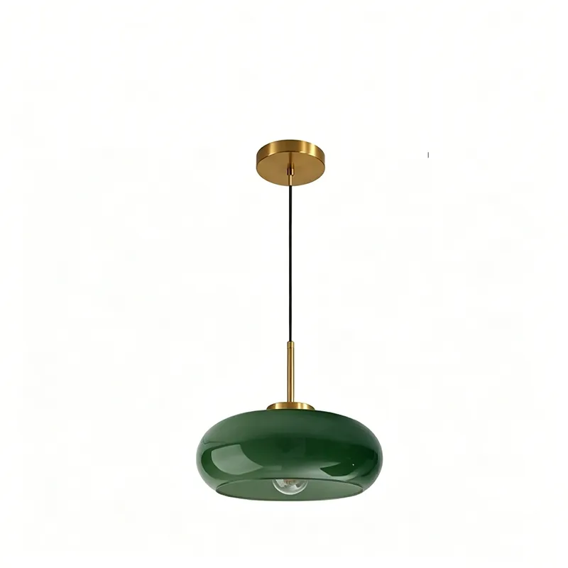 MID-Century Modern Bauhaus Adjustable Opaline Milk Orange Glass Ball Pendant Light for Nordic Home Decor Room Tour D8099
