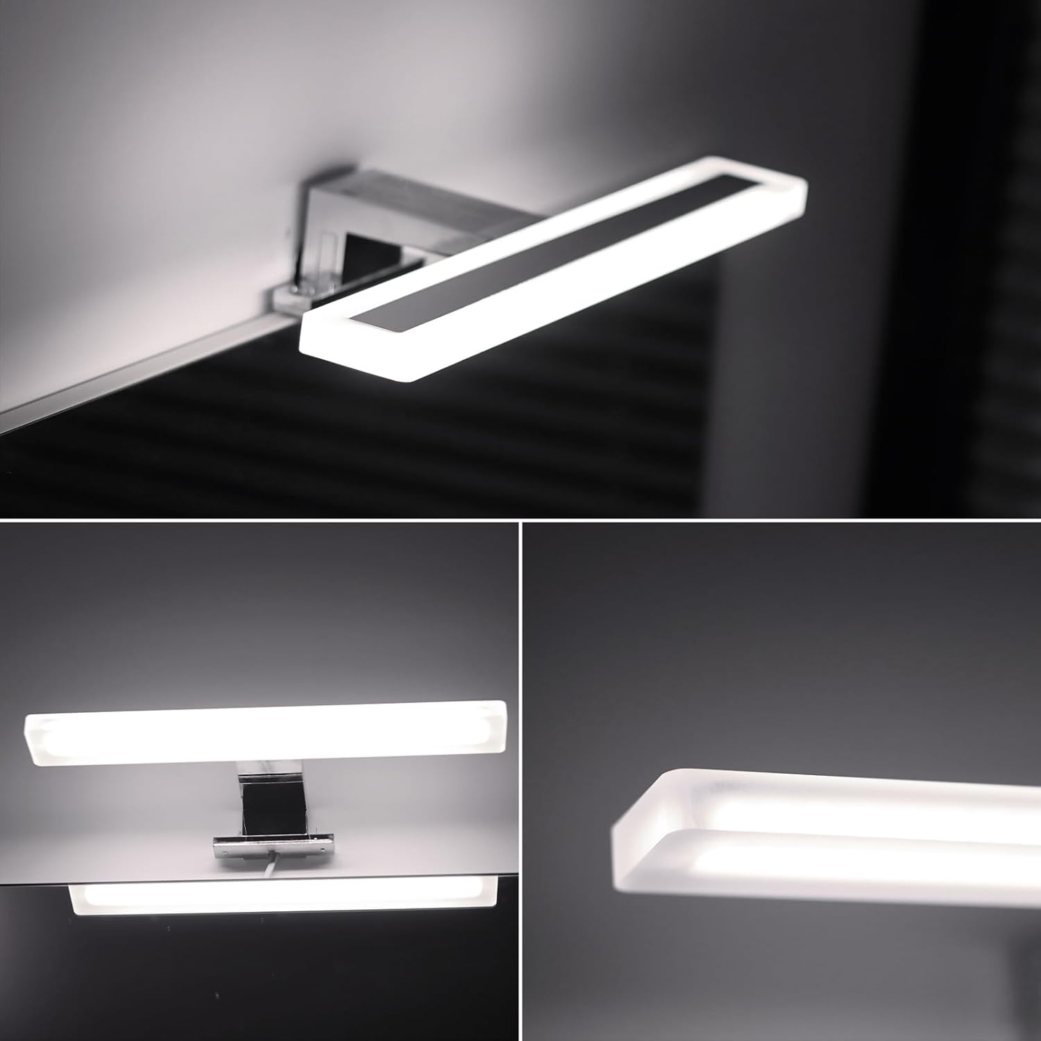IP44 Makeup Lights Cabinet Light 300mm Length LED ABS Mirror Lamp Bathroom Wall Lamps