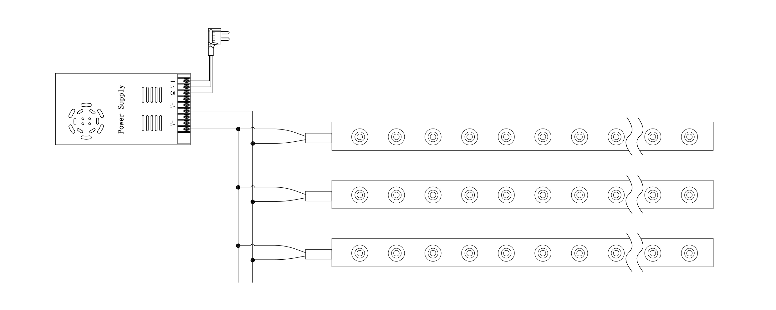 LED Wall Washer Architectural Detail