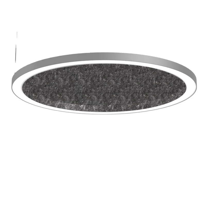 Customized Suspension Surface Mounted LED Round Light Acoustic Pendant Light for Office