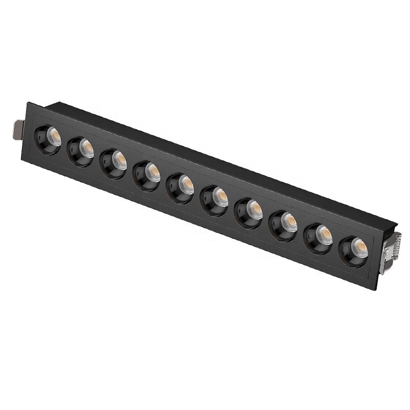Modern Architectural LED Linear Lamp for Ceilings 2W 3030 1x2W 2x2W 5x2W 10x2W 15x2W Spot Light Laser Blade Lighting IP44 Hotels