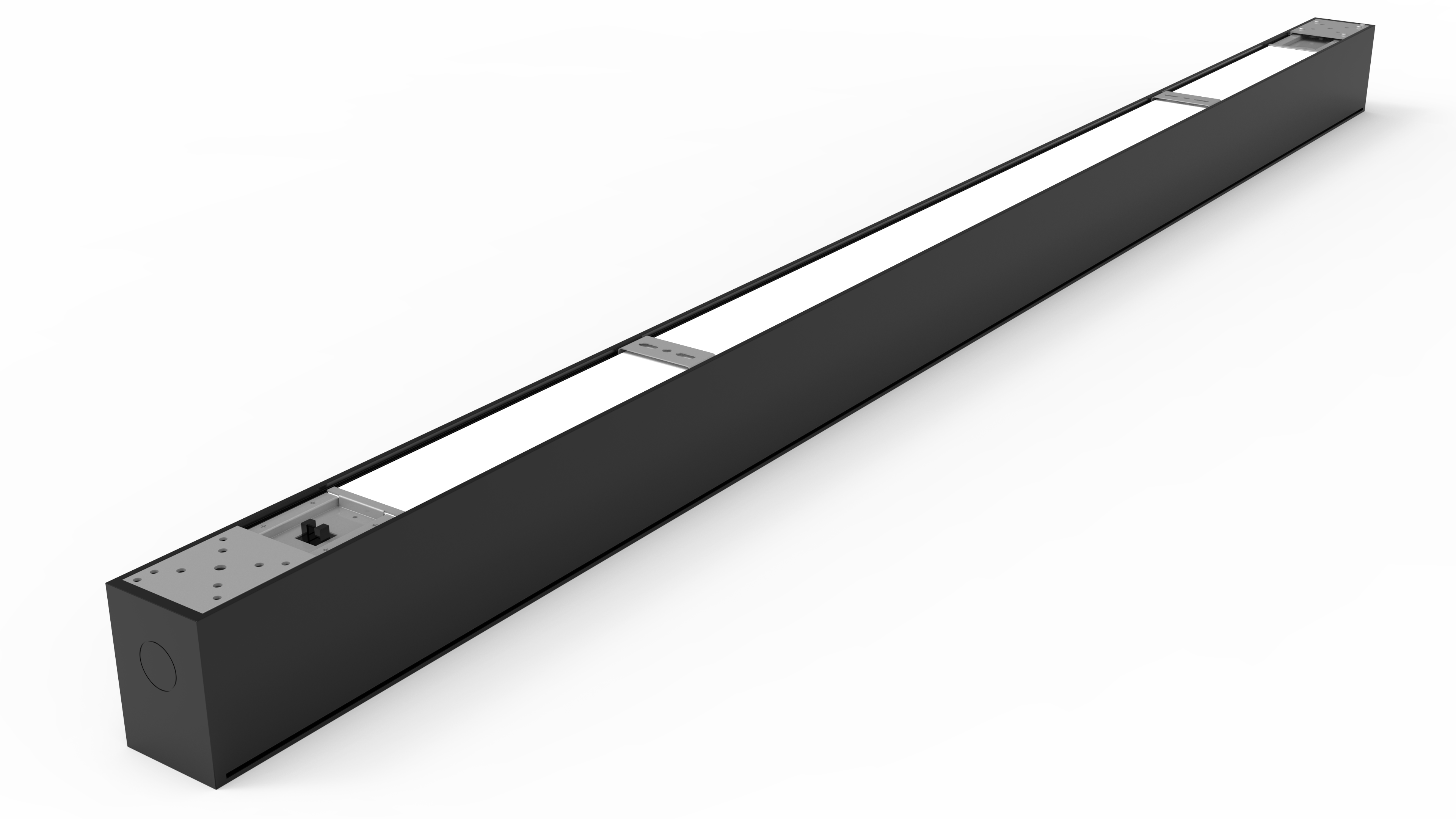 New Arrival LED Architectural Linear Light Seamless Connection 140lm/W Wattage CCT Adjustable Led Suspended Linear Light