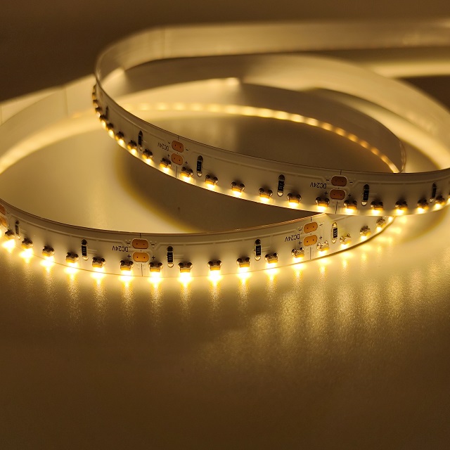 120LED SMD3014 10W DC24V Low Voltage Flexible Strip Light Bar Self-Adhesive Decorative Linear Counter Light Box Light Strings