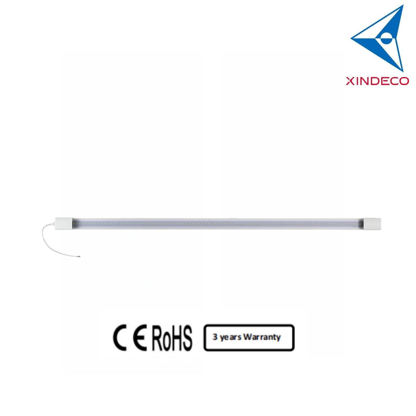LED Linear Light IP65 36W 90 LED Beads 3000-6500K PC Material 2600-3200lm for Supermarket School Metro Lighting