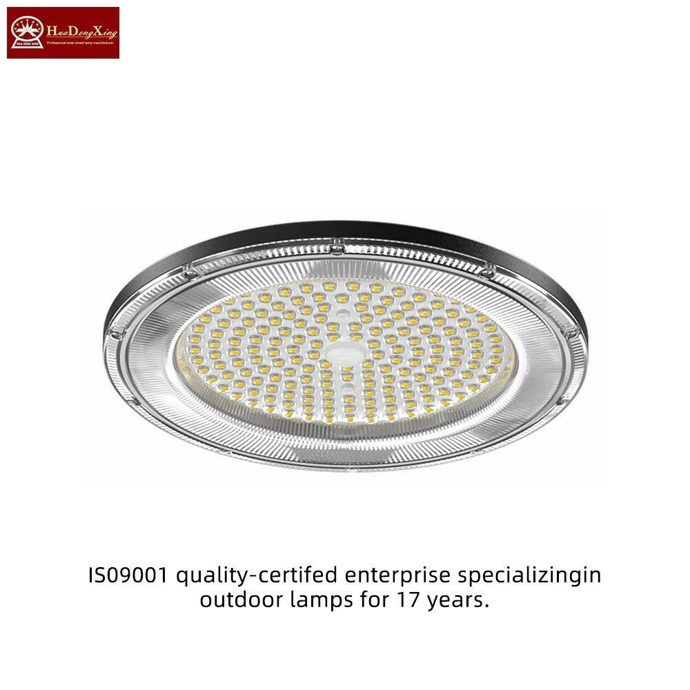 LEDUFO 150W High Bay Light with High Brightness Aluminum Body IP65 4000K CCT for Indoor Warehouse Lighting Factory Direct
