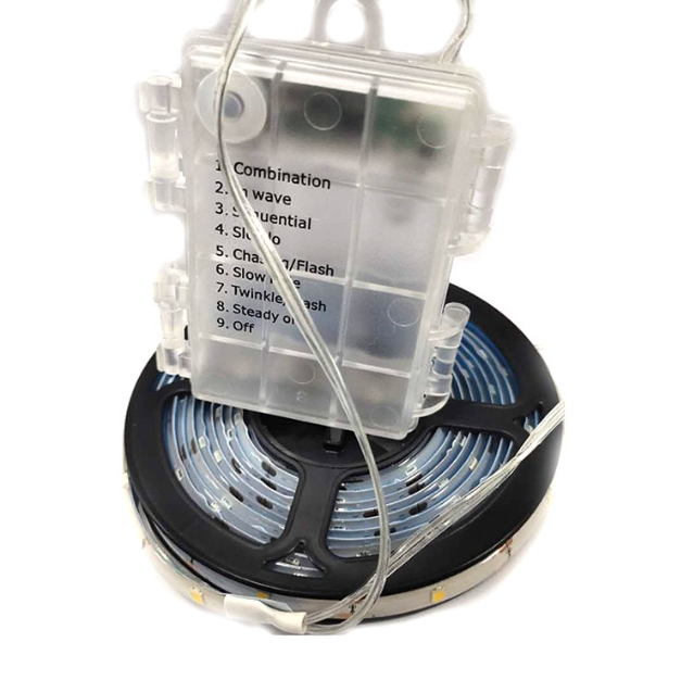 Hot Selling 50CM RGB LED Strip Light Battery Operated Waterproof Craft Hobby Light with USB Connectivity Controller Switch Mode