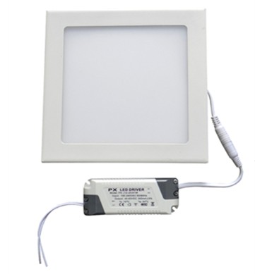 Factory Price Modern IP44 Slim Aluminum 3 6 9 12 15Watts Ultra Slim Recessed Ceiling Panel Light