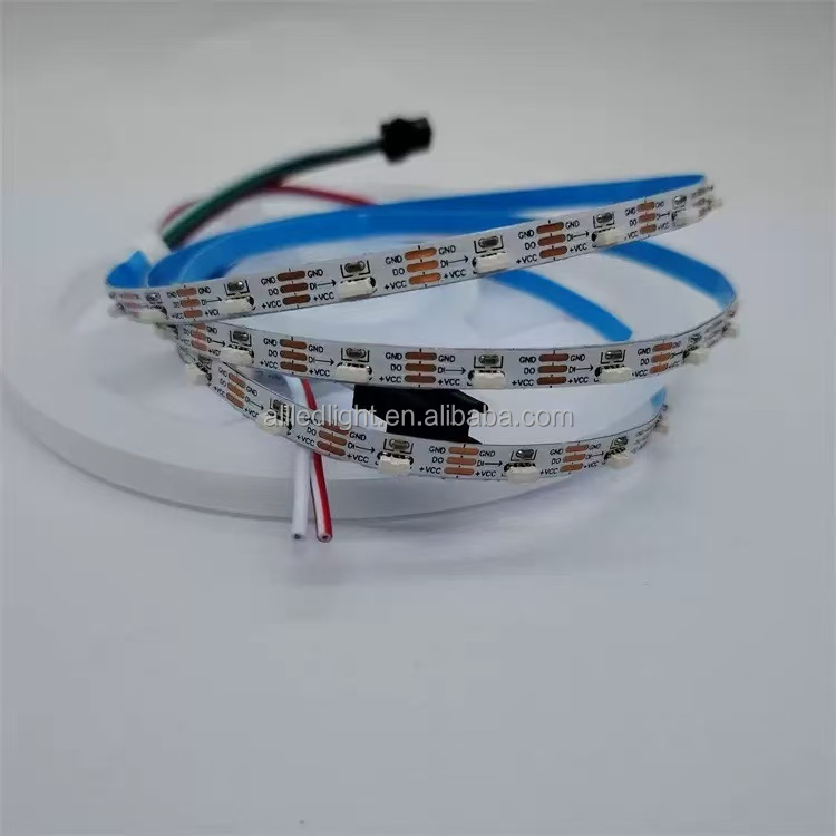 5mm Dc5v 100leds_m Side View Addressable 4020 Ws2812 Rgb Addressable Pixel Led Side Emitting Strip
