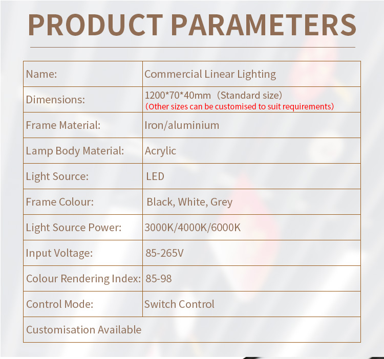 Led Linear Light