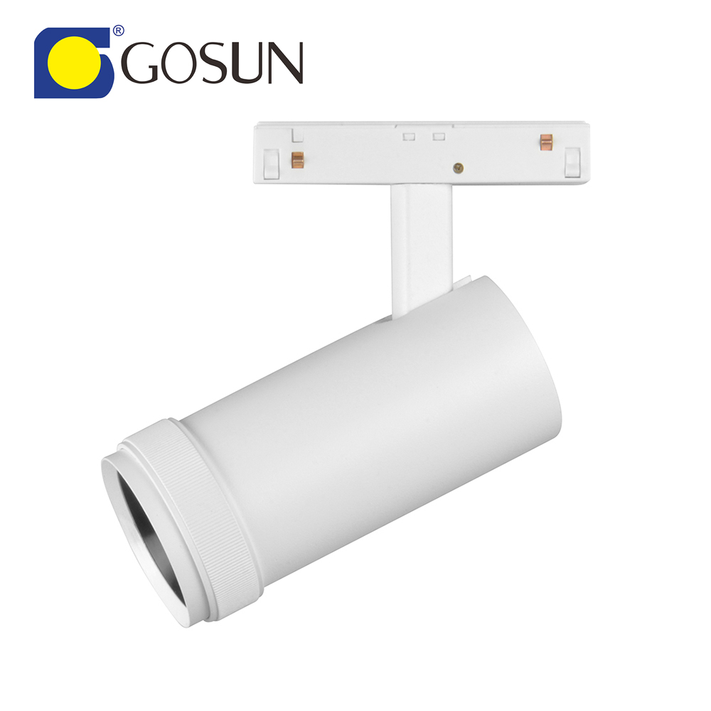 15W 48V 55mm Diameter 15-60 Degree Zoomable Led Magnetic Track Light