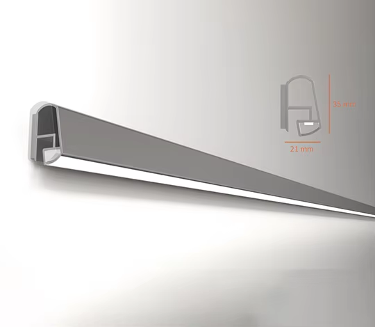 Factory Price LED Linear Light Aluminum Profile Cabinet Lighting Customizable Length