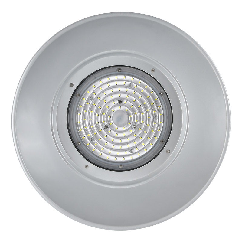 Stock in US EU CA IP65 UL ETL Multiple Power CCT Selection 100W 150W 200W 300W Warehouse UFO Led High Bay Light