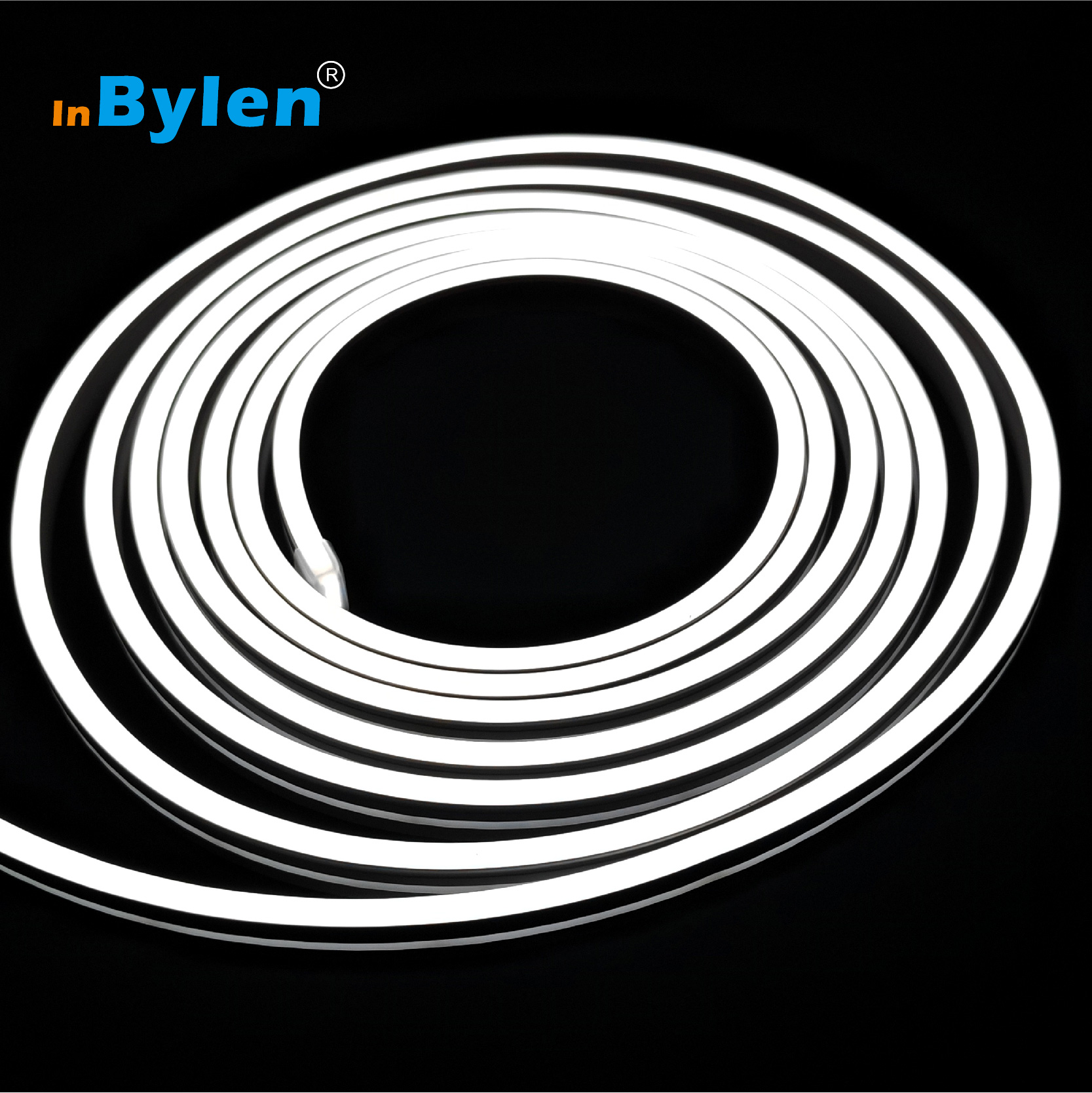 Flexible LED Neon Strip 0612 Side Bend DC24V IP67 White 2835 Silicone Extrusion Neon Flex Light For Cabinets Decorative Lighting