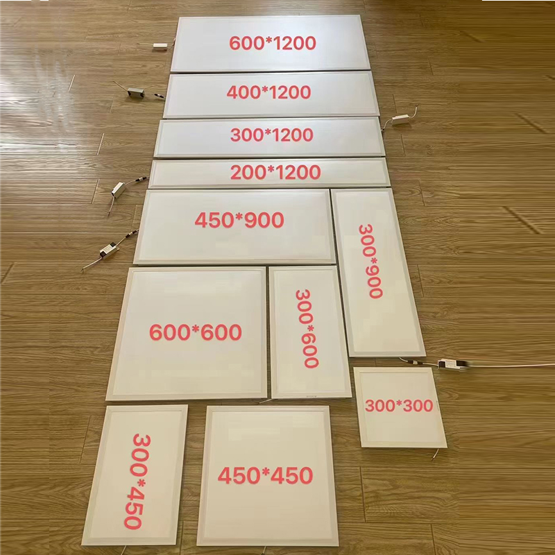 Custom Size Luxury Recessed Mount LED Panel Light 40W 600x1200mm Listed High Lumen IP54 Rated >80 CRI 5-Year Warranty Office No