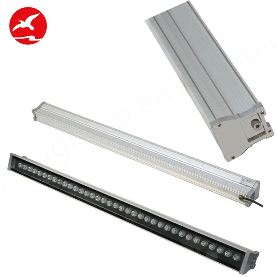 Dmx512 Control Available Aluminum Alloy Ip65 36W Outdoor Wall Mounted Light Rgb Washer Light