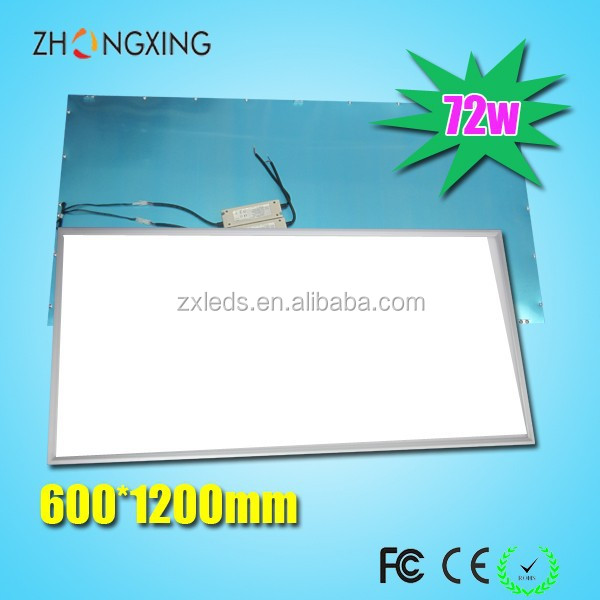 600x1200mm 72w Led Panel Light of Cieling Light Living Room