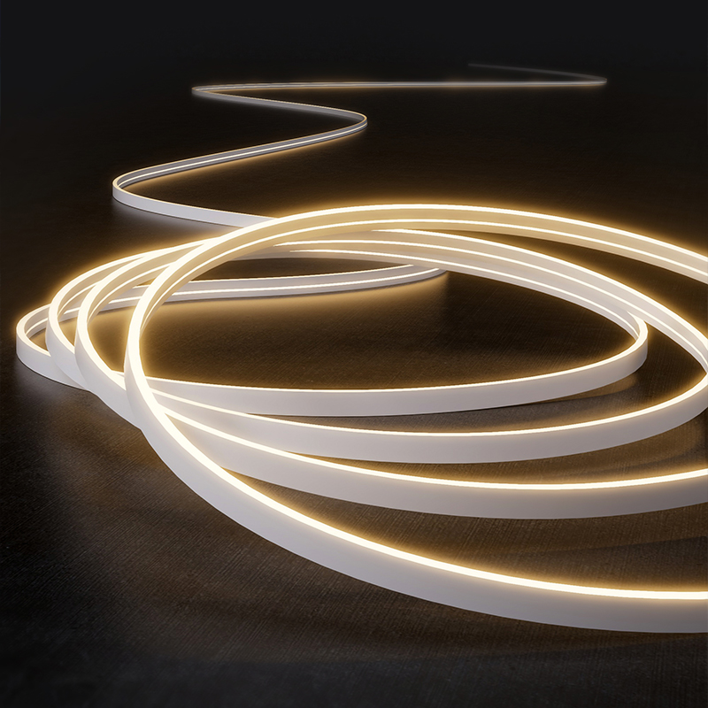 Super Thin Linear Light 24V Arbitrary Cutting Led Neon Strip Flexible Cabinet Light Recessed Furniture Light Led Strip