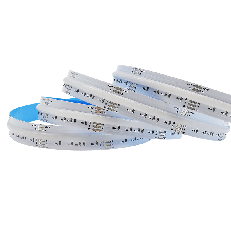 24V COB RGBW LED Strip 4-in-1 CRI 80/90/95 Warm White Light 5m DC 12V Waterproof Flexible LED Light Strip USB Copper