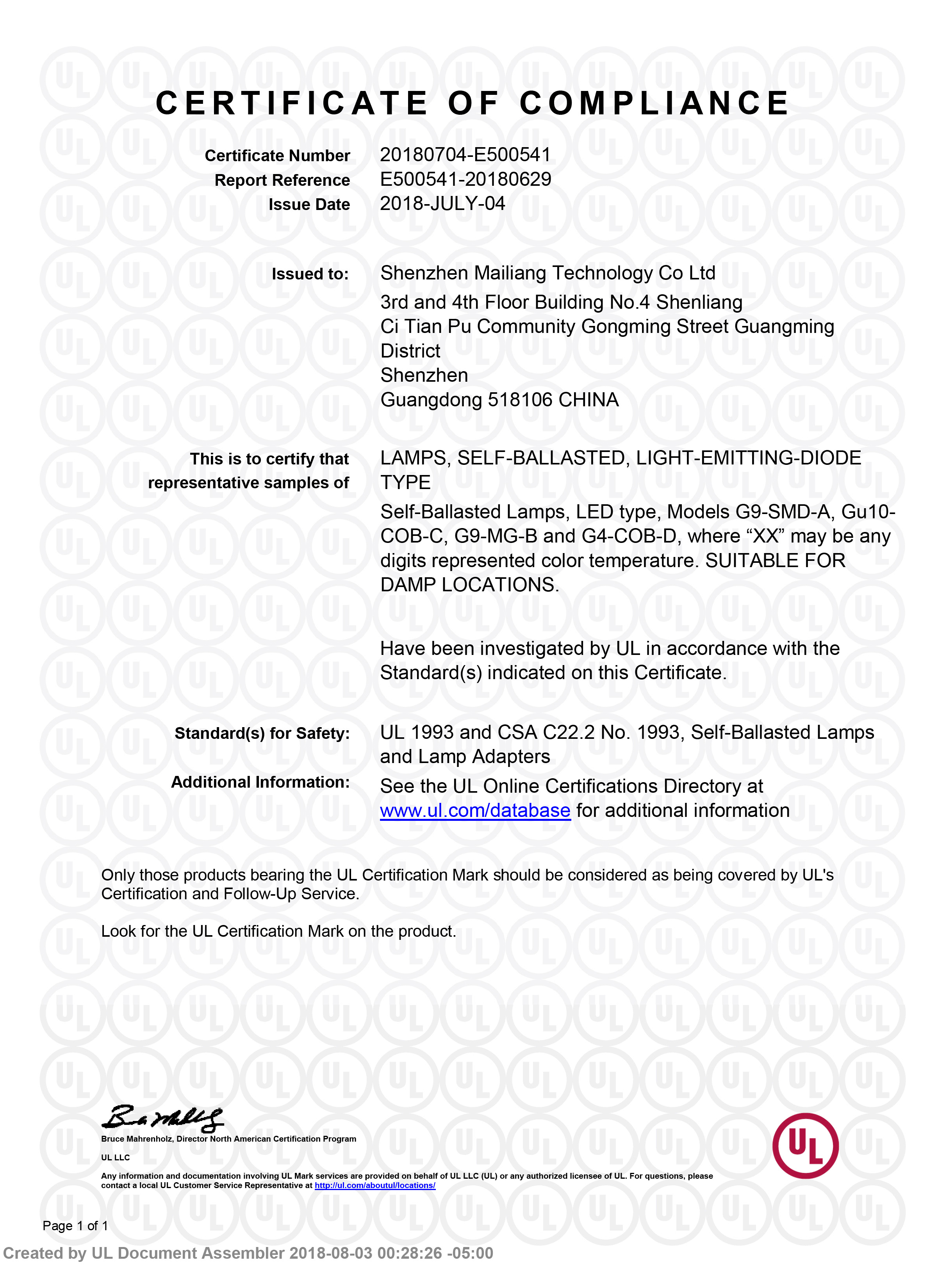 Certificate 4