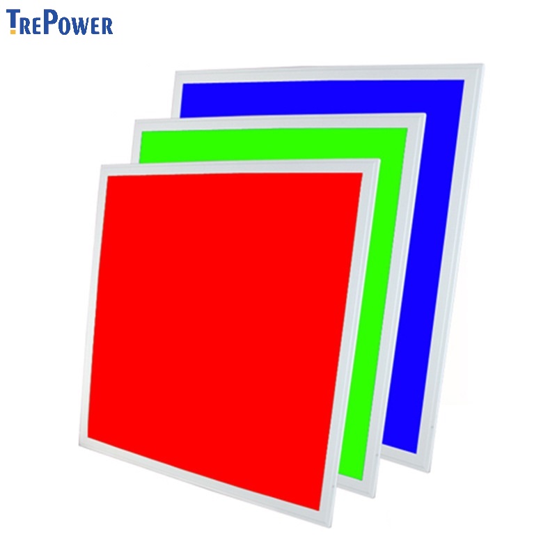 RGB &amp; RGBW LED Panel Light Industrial Design 60x60 600x600 Recessed Colour Changing by TUYA APP Control From Jiaxing TREPOWER