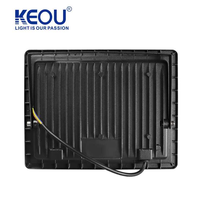 In Stock One MOQ IP66 Waterproof Aluminium 100W DOB Flood Light For Garden Backyard Rooftop