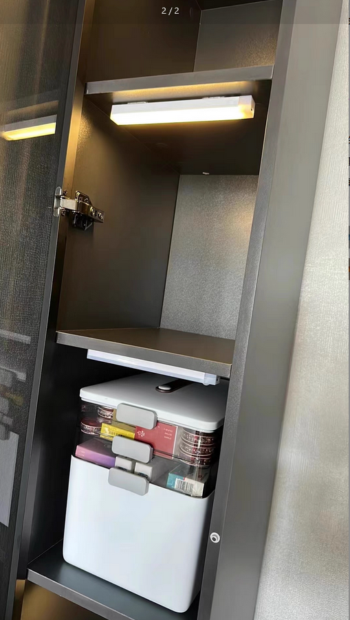 USB Rechargeable LED Sensor Light New Wireless Motion Sensor Closet Lamp with Magnetic Cabinet for Cabinet &amp; Closet Use