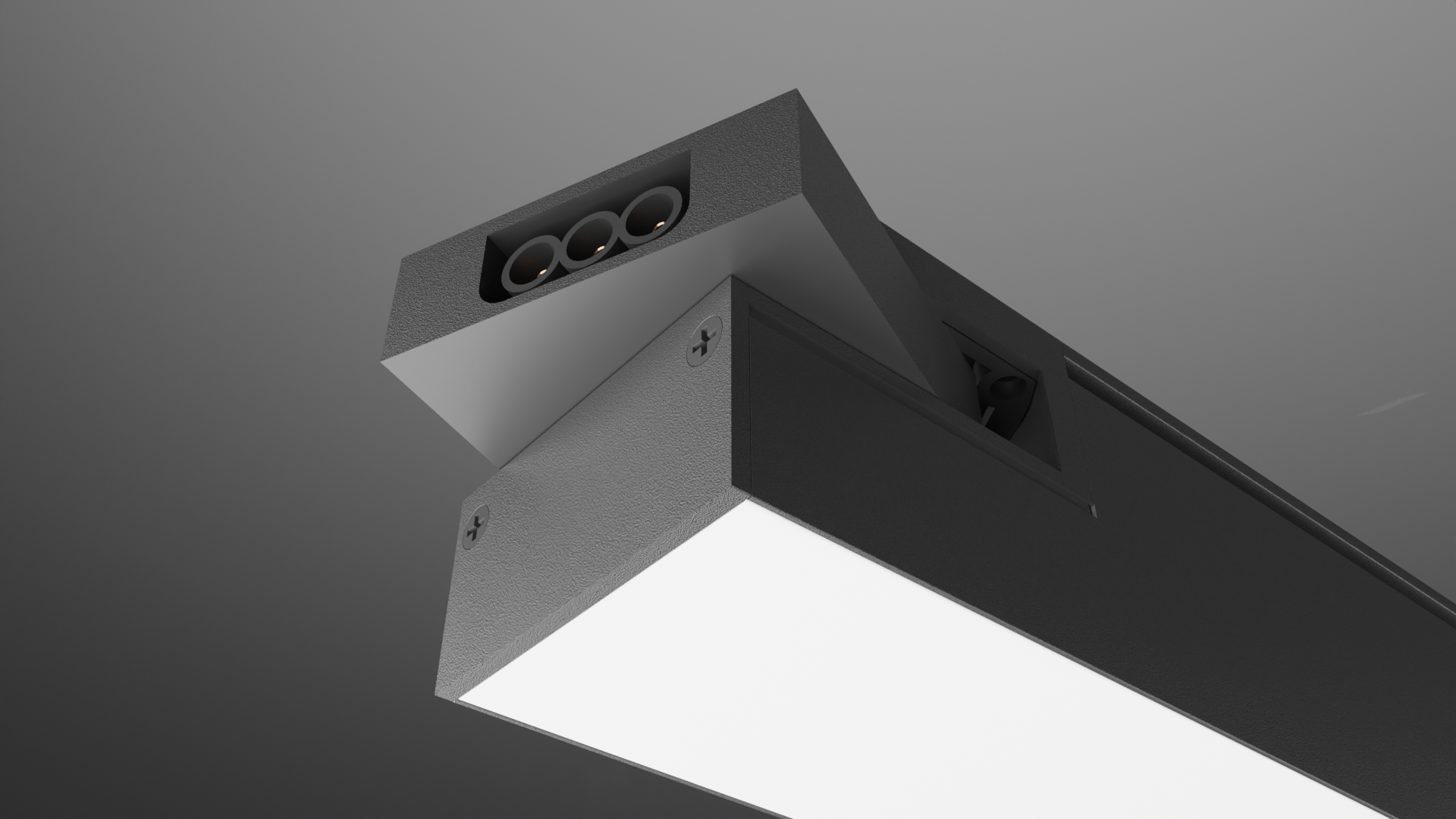 Suspended Recessed Surface Mounted LED Linear Light 1200mm 1500mm Office Supermarket Commercial Lighting Profile XT2