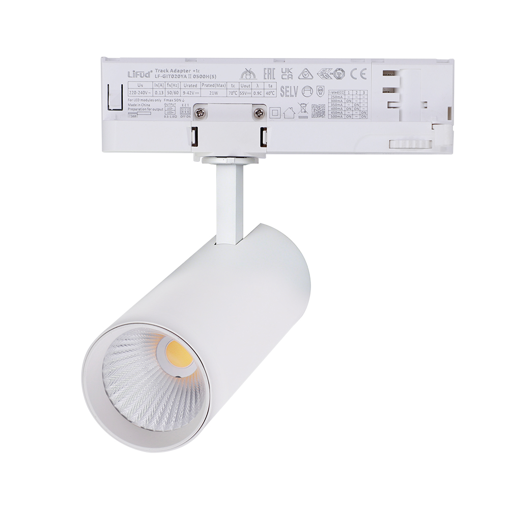 2026 New Design Long Lifespan 3Phase 4Wire LED Track Light 24/38/45/60 Degrees 5 Years Warranty For EU Commercial Project