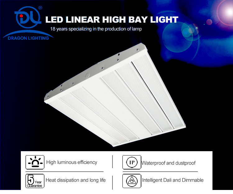 Linear LED High Bay Light Main View