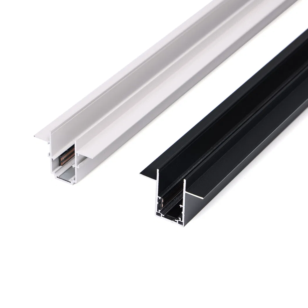 Adjustable 1/2/3m Magnetic LED Track Light - Aluminum Rail for Fabric Stretch Ceiling