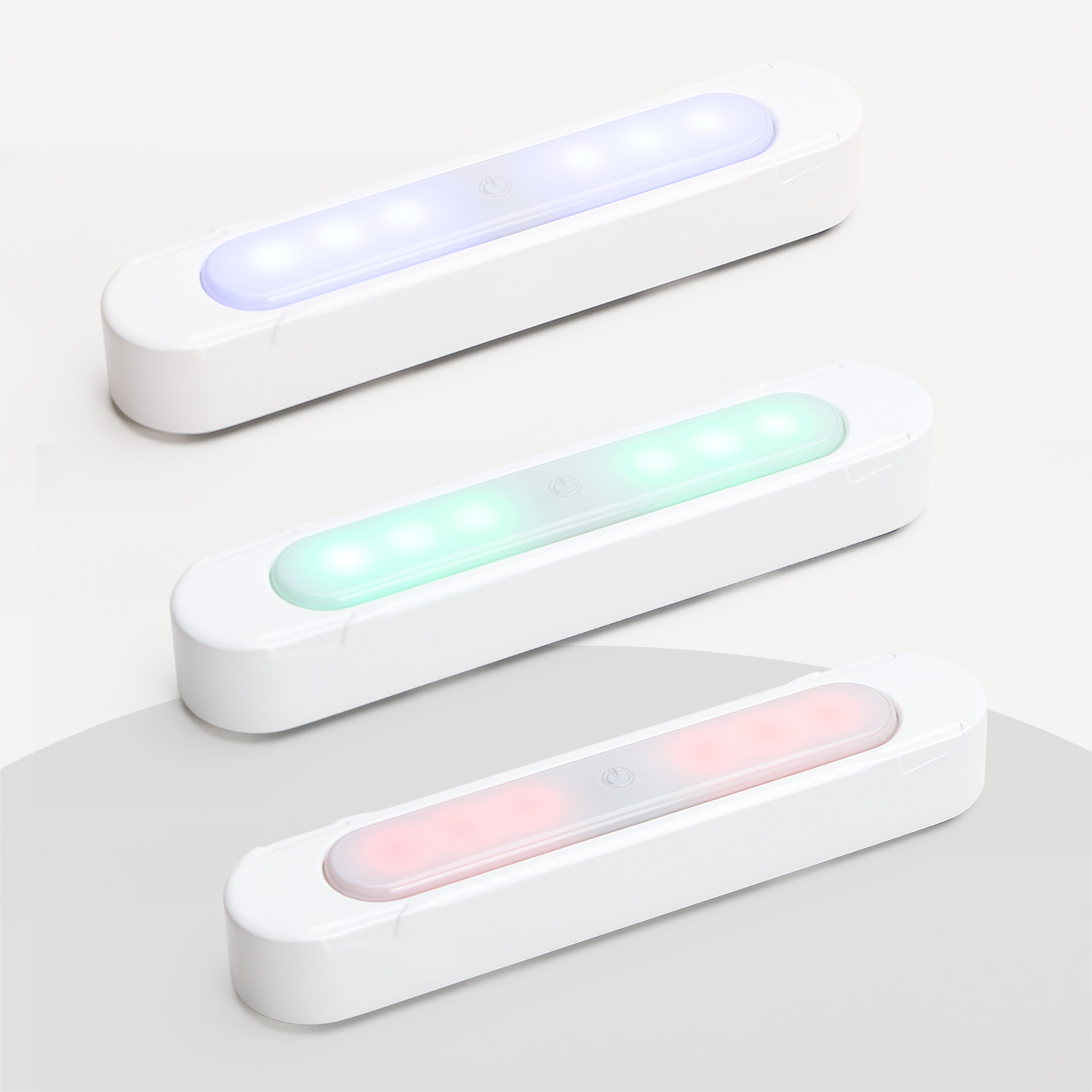 Modern Wireless LED Light Bar Wall-Mounted Under Cabinet Lights for Living Room and Kitchen with Remote Control