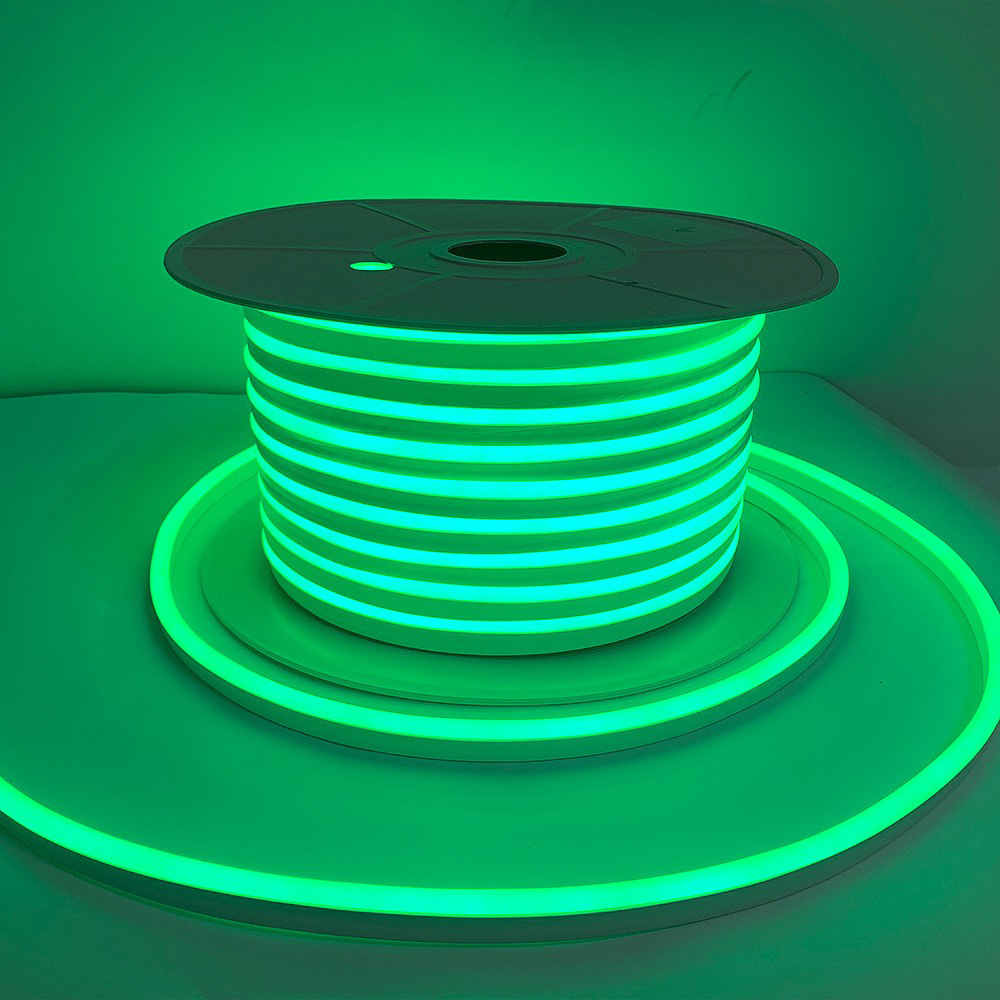 AC110V 220V Waterproof Neon Lights 8 * 16mm SMD2835 IP67 100m/roll PVC Outdoor Lighting Silicone Flexible LED Light Strip