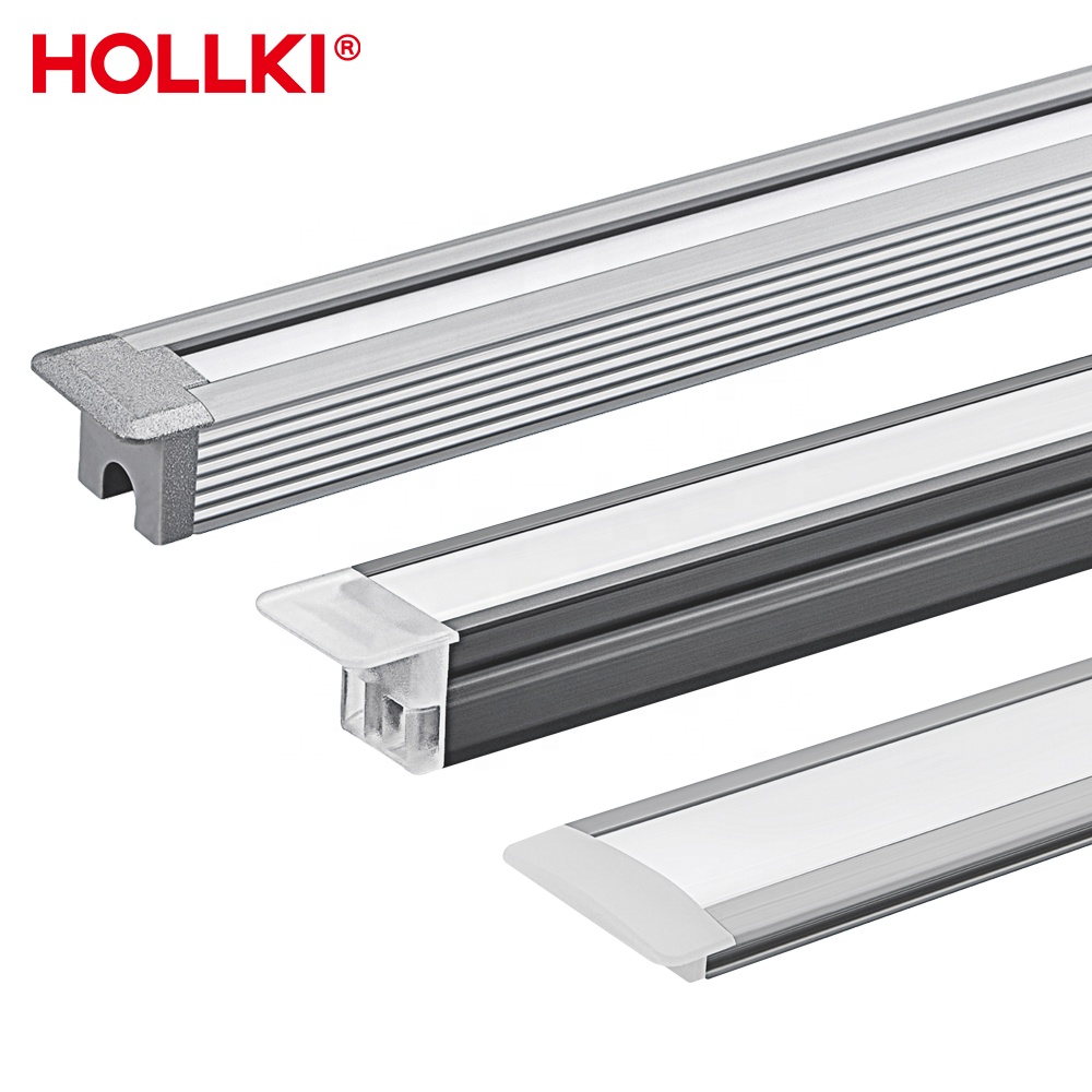 Ultra-Thin DC12V Aluminum Recessed Kitchen Cabinet Wardrobe Closet Cabinet Lights With Sensor Switch